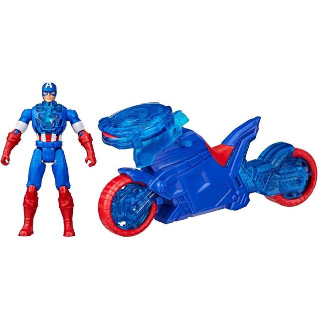 Marvel Avengers Epic World Of Action Captain America Shield-Shot Cycle - One Colour
