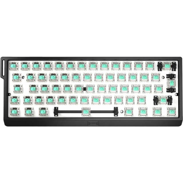 Wooting 60HE+ RGB Barebone - ISO + Lekker Linear60