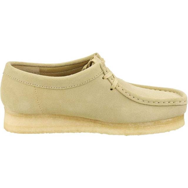 Clarks Wallabee Suede Womens Shoes - (Beige) - Size UK 3