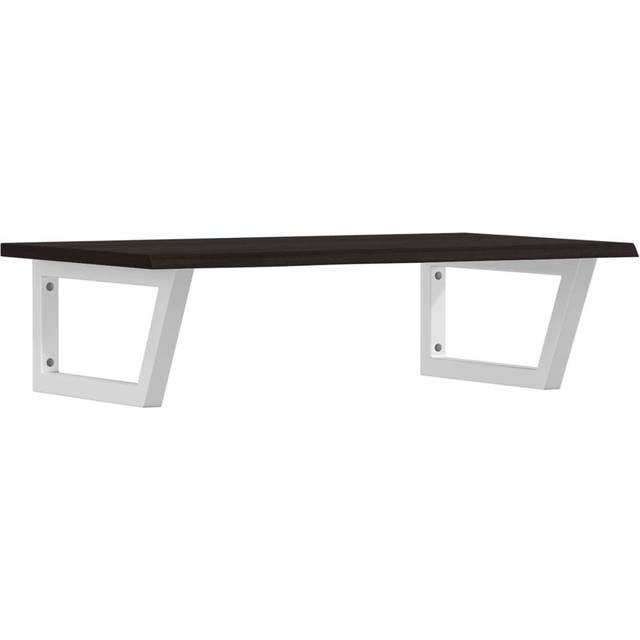 Asmat 80cm Solid Wood Bathroom Vanity Top - White (80cm W X 50cm D)