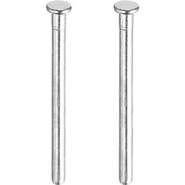 2pcs 3 inch door hinge pin,door hinge for door replacement,silver
