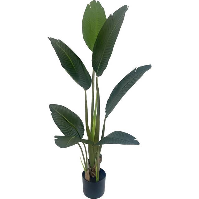 Leaf Artificial 120Cm Uv Traveller Banana Palm Tree, Green