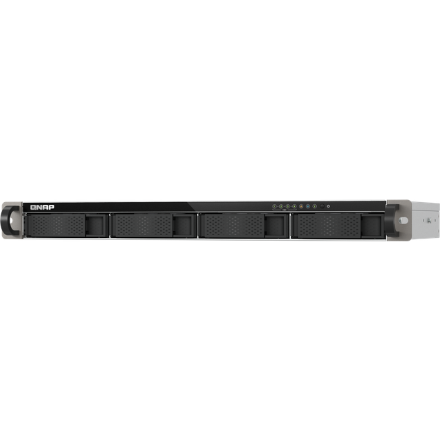 Qnap ts-433eu nas rack 1u cortex-a cortex-a55 4 gb 0 tb qnap turbo system black