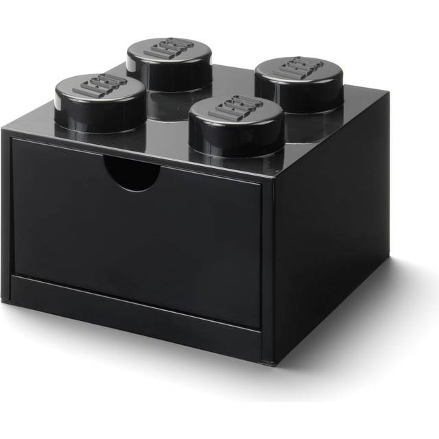 LEGO STORAGE Lego Mini Box 4 |Vit |5X 5X 4 cm