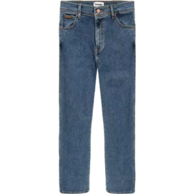 Wrangler herr Jeans Texas, Blauw (Stonewash 010), 33W / 30L