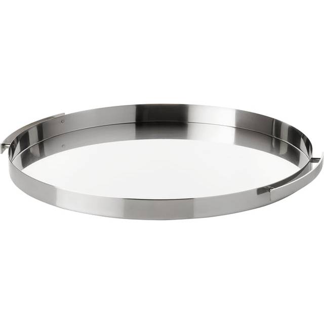 Stelton AJ cylinda-line serveringsbricka rostfritt stål - Silverfärgad