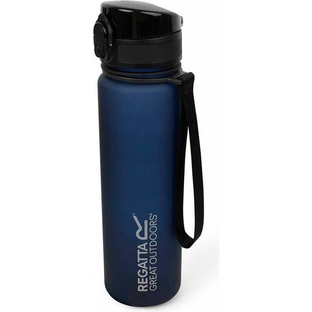 Regatta 0.6 Litre Tritan Robust Plastic Flip Lid Drinks Bottle One Size