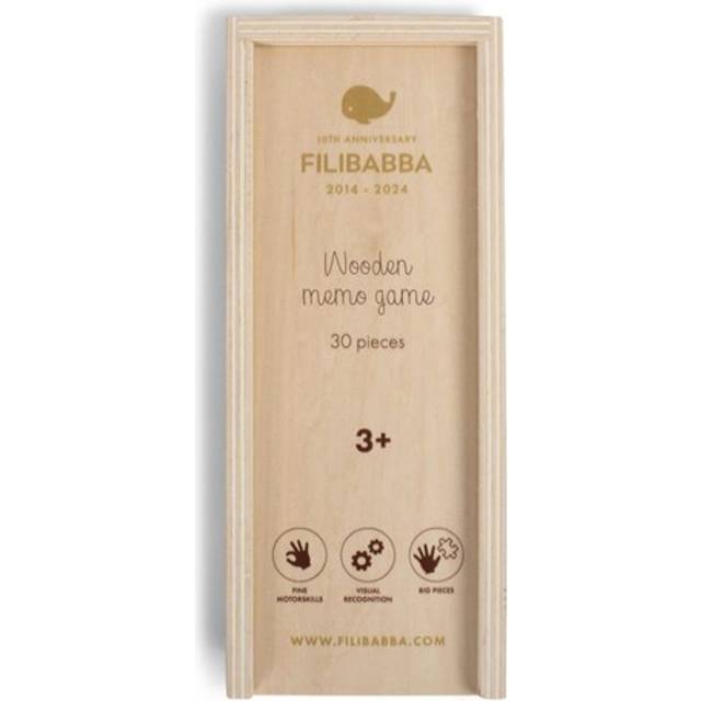 Filibabba Anniversary Collection - memory i trä - 1 st