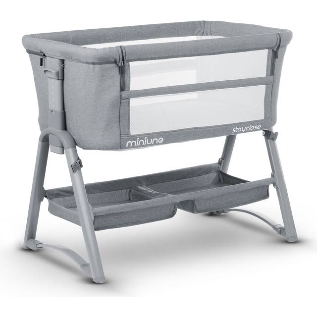 Miniuno StayClose Co-Sleeper Crib - Grey