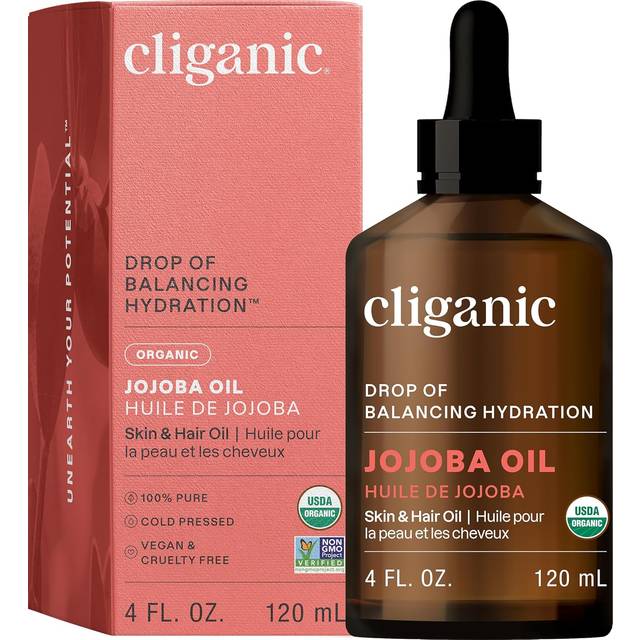 Cliganic Organic Jojoba Oil 4 fl oz