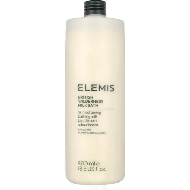 Elemis British Wilderness Milk Bath for Dry Skin - 400ml, Unboxed, Nourishing Bath Treatment