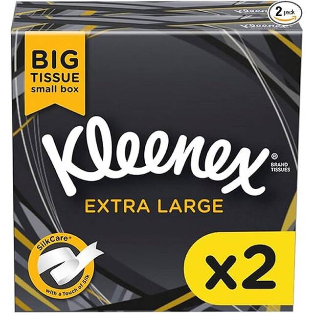 Kleenex Extra Large Twin Pack Tissues PMP x 88