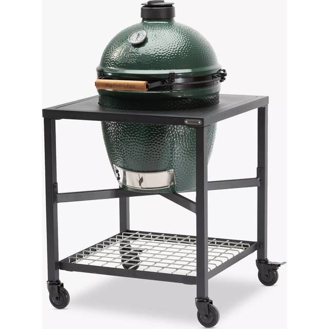 Big Green Egg Large Egg BBQ and Modular Nest Bundle with ConvEGGtor