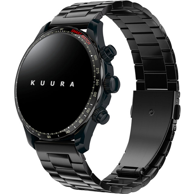 Kuura Kuura Smart Watch Fm2 - Black Elektronik Black - One Size