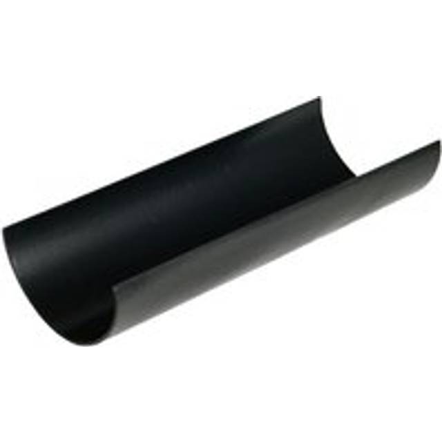FloPlast Half Round Gutter - 112mm x 4mtr Cast Iron Effect