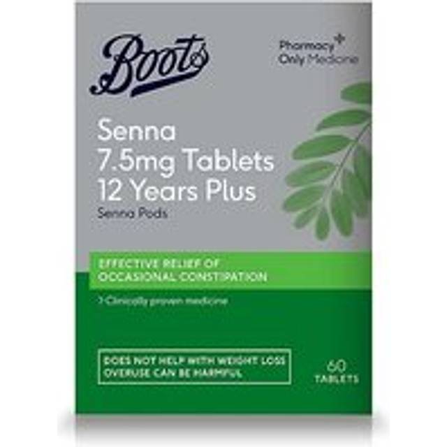 Boots Senna 7.5mg Tablets 12 Years Plus 60s