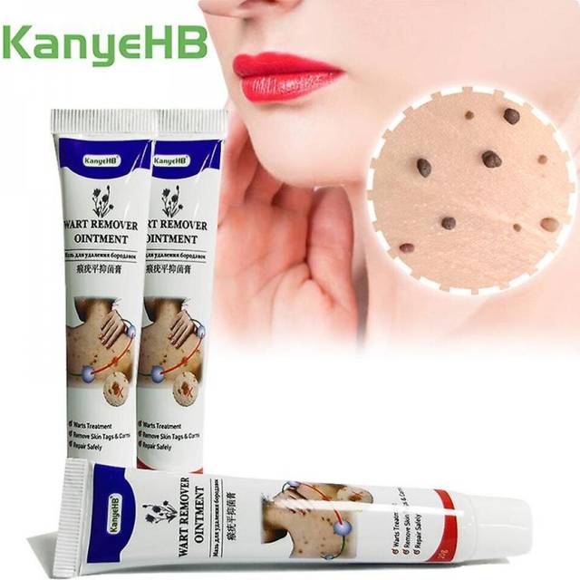 3pcs Wart Remover Skin Tag Resect Cream Rapid Removal Mole Wart Verrucais Plantar Warts Flat Wart