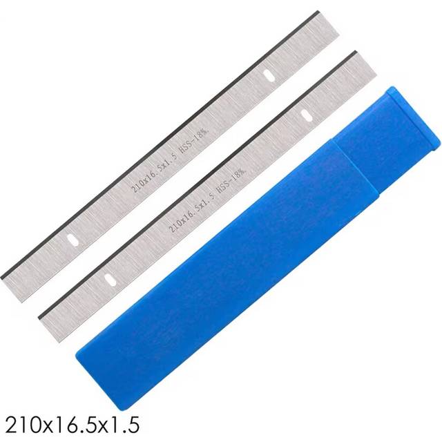 "8"" 210mm HSS Thickness Planer Blades 210 x 16.5 x 1.5 mm Wood Knife Woodworking Parts for Einhell TC-SP 204 ERBAUER"
