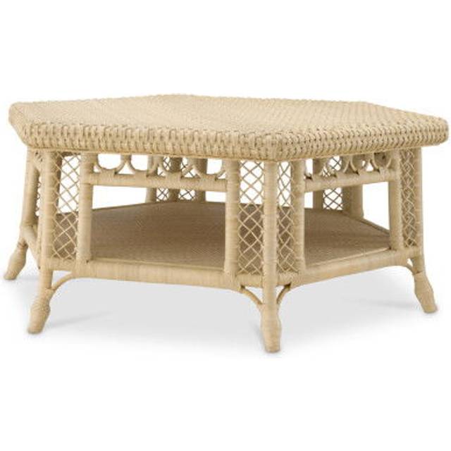 Saba soffbord rotting - Beige (L: 120 x B: 105 x H: 50 cm)