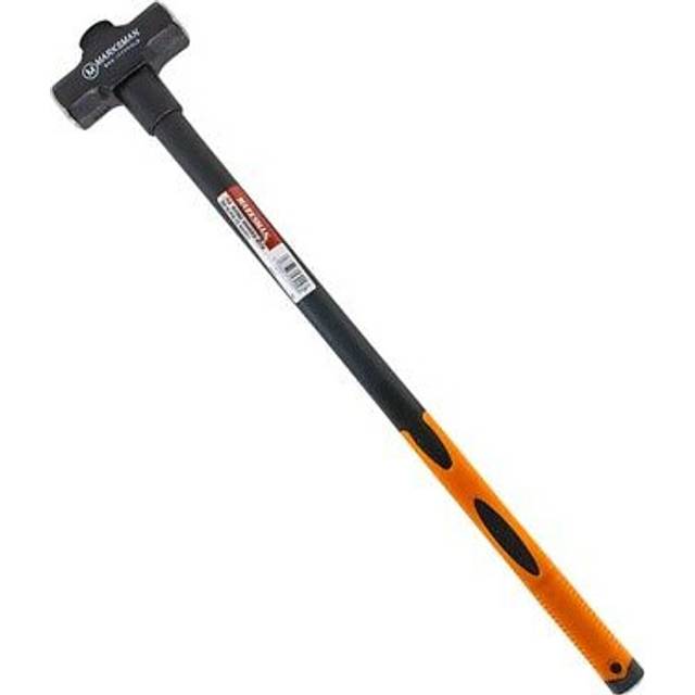 Sledge Hammer 3.7kg 8lb Lump With Fibreglass Soft Grip Shaft Handle 53010c