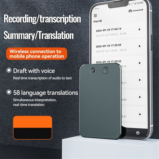 AI ChatGPT-4 App Phone Call Activated Voice Recorder Transcribe