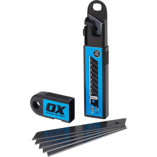 OX Tools OX PRO SNAP OFF KNIFE BLADES 18MM - PACK 10