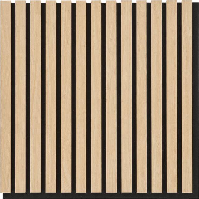 HOUSE NORDIC akustikpanel - tr�fan�r i naturlig eklook (520x520x22mm)