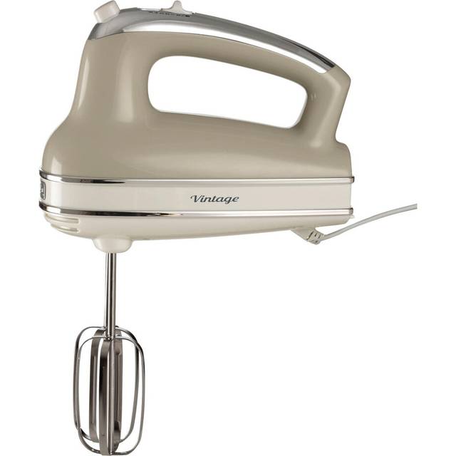 ARIETE Vintage 1548 Hand Mixer - Beige, Cream