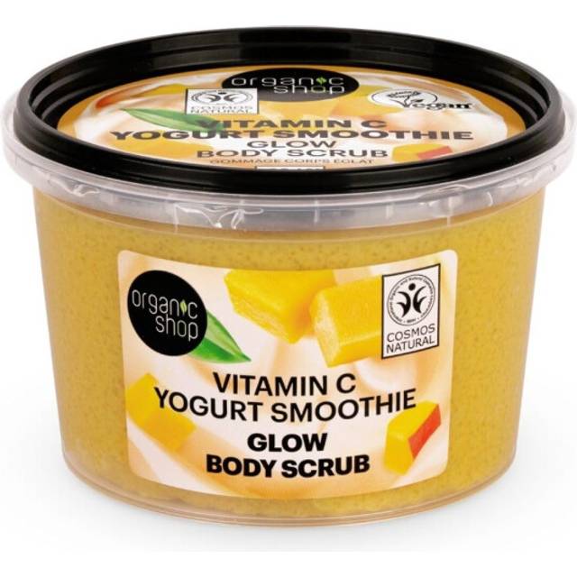 Organic Shop Vitamin C Yogurt Smoothie Glow Body Scrub 250ml
