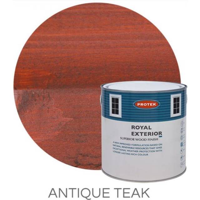 Protek Royal Exterior Paint 2.5 Litres - Antique Teak - Protek Royal Exterior Paint 2.5 Litres - Antique Teak