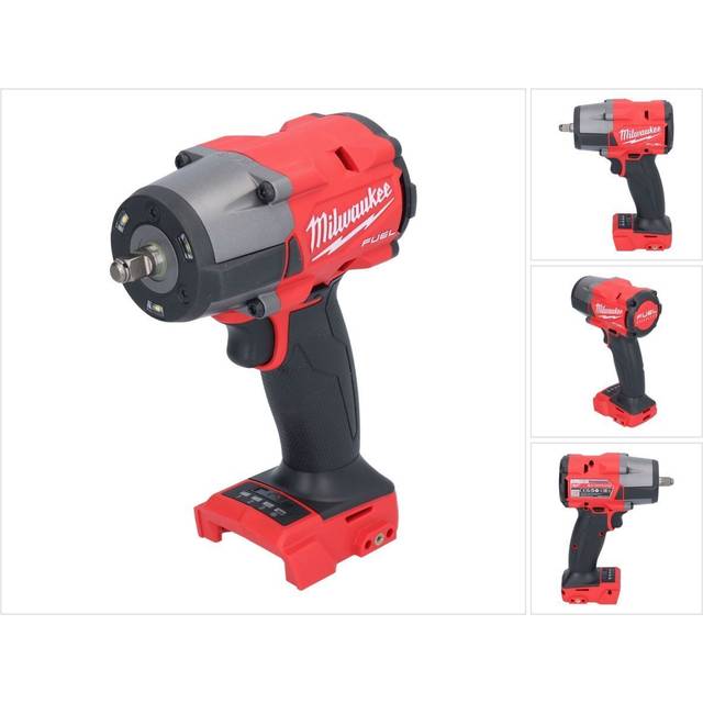 M18FMTIW2F38-0 18V fuel ⅜″ Mid Torque Impact Wrench with Friction Ring - Body Only - Milwaukee