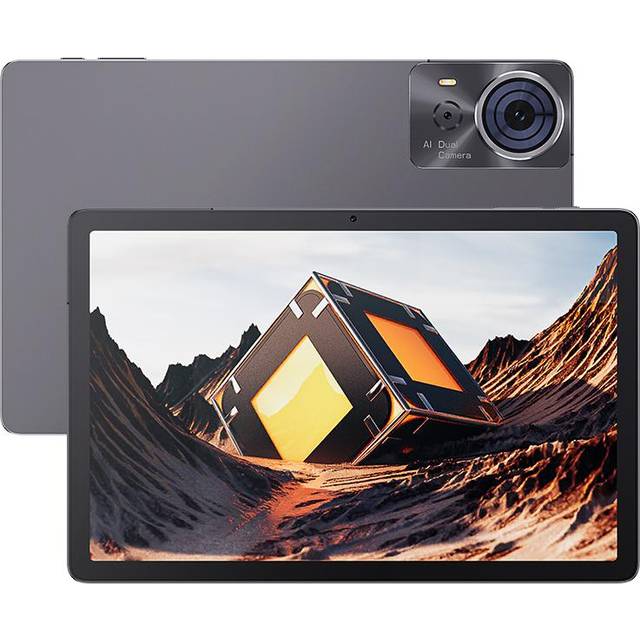 Cubot TAB 70, 2025 Ny surfplatta, Android 14, Octa-Core, 6 GB RAM + 128 GB ROM, 10,95 HD+ skärm, 8200 mAh, OTG, GPS, Face ID 6GB+128GB svart