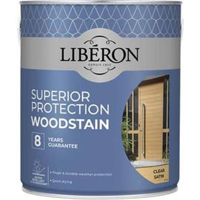 Liberon - High Protection Woodstain - Satin - Clear - 2.5L