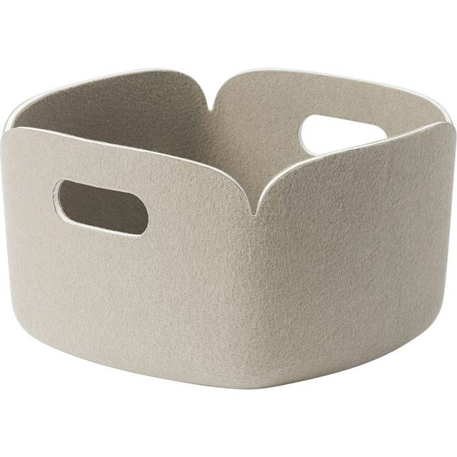 Muuto - Restore förvaringskorg 28x28 cm sand - Korgar och lådor - Mika Tolvanen - Beige