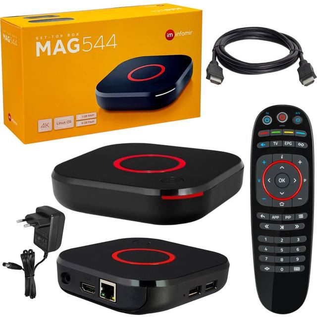 MAG 544 4K TVIP Set-Top Box – Kraftfull och Linuxbaserad TVIP-lösning