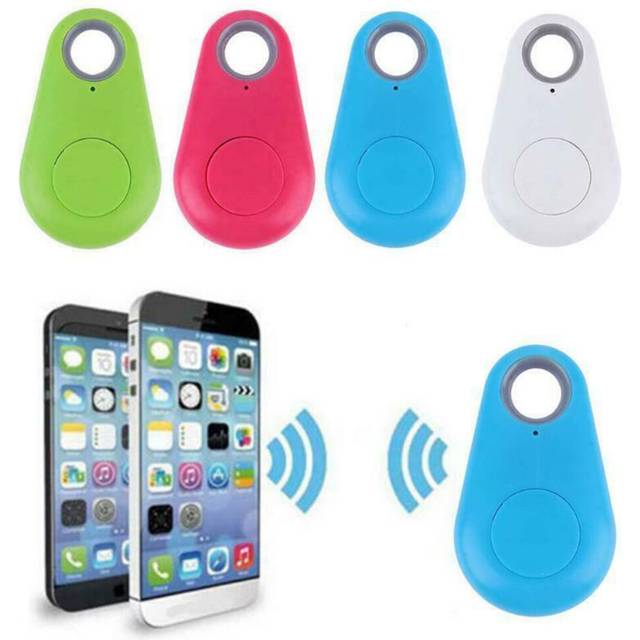 (Gold) Smart Bluetooth GPS Tracker Locator Key Finder Tag Alarm For Pet Child Wallet Car