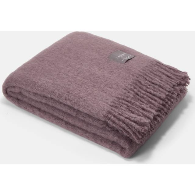 Stackelbergs - Pläd Mohair Blanket - Blå