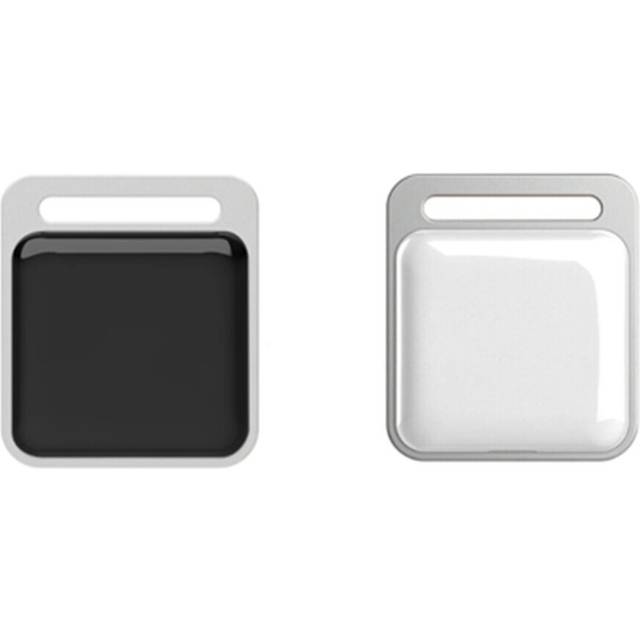2 Pcs Anti-Lost Keychain Smart Tag Finder Device GPS Bi-Directional Alarm Tracker Phone Wallet Pet Child Key Locator