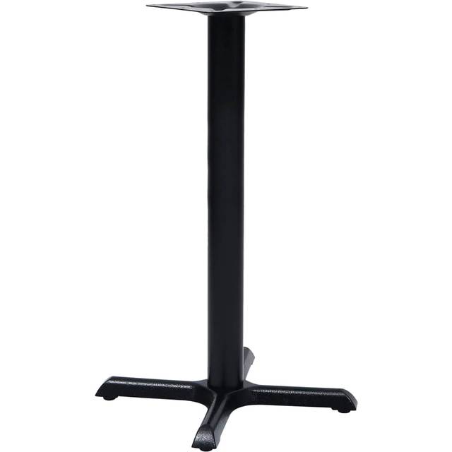 vidaXL Bistro Table Leg Black 56x56x72 cm Cast Iron
