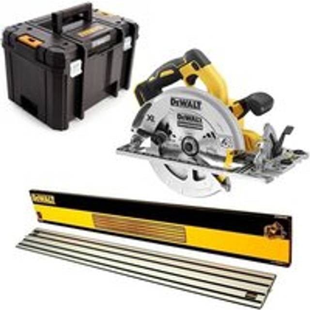 Dewalt DCS572NT 18v XR Brushless 184mm Circular Saw Plunge Base+ 1.5m Guide Rail