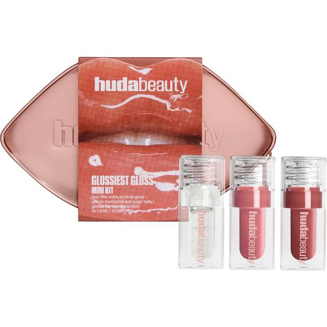 Huda Beauty Glossiest Gloss Trio Glossiest Gloss