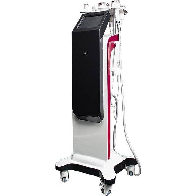 (US Plug|Ivory) 6 in 1 80k Cavitation Vacuum Ultrasound Slimming Machine Body Shaping Weight Loss Scraping Cupping Massager Customization