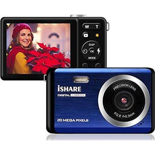 Mini Digital Camera for Photography with 2.8 Inch LCD 8X Digital Zoom, 20MP HD Digital Camera Rechargeable Point and Shoot Camera,Indoor Outdoor for K