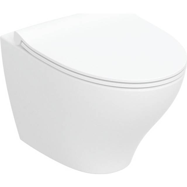 Vägghängd Toalettstol Ifö Spira Modern Rimfree