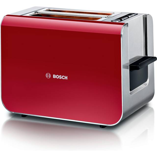 Bosch TAT8614N, 2 skive(r), Rød, Rustfrit stål, Knapper, LED...