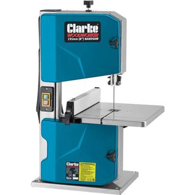 Clarke Bandsaw 250W 195mm Table Saw & Blade Band Cutting Heavy Duty CBS205