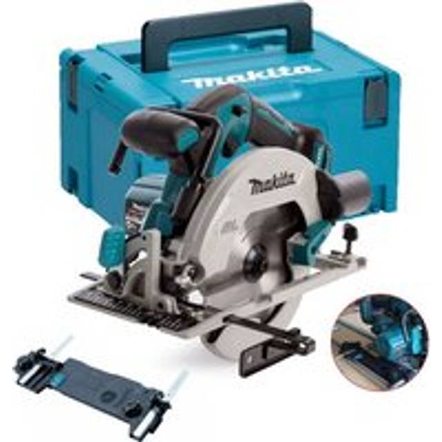 DHS680ZJ 18v Brushless Circular Saw 165mm + Guide Rail Adaptor DHS680Z - Makita