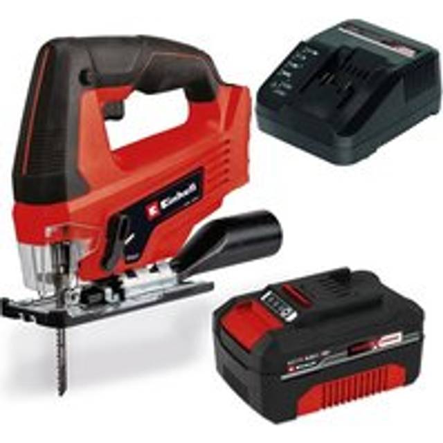 Einhell Power X-Change Cordless Jig Saw TC-JS 18 Li + 4ah Battery + Charger Kit