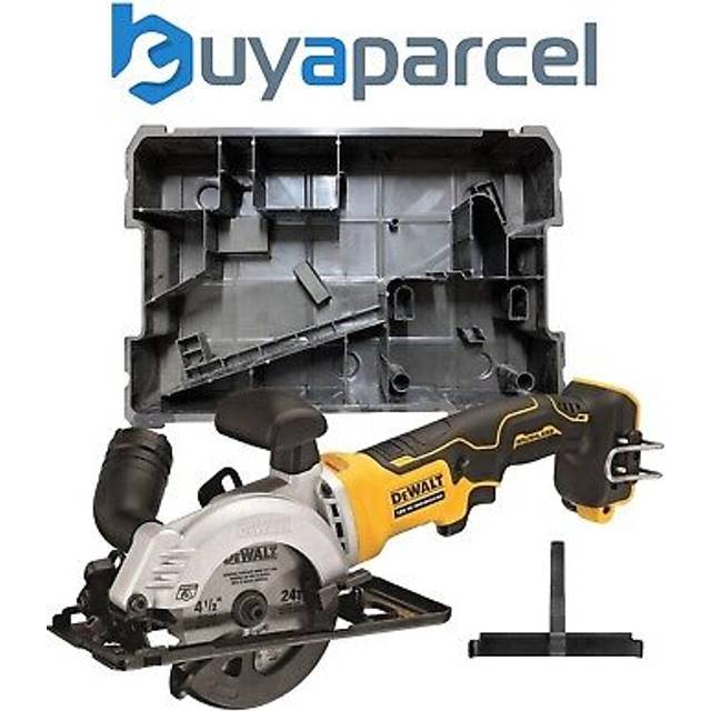 DCS571N 18v Brushless xr 115mm Compact Circular Saw Bare + Tstak Inlay - Dewalt