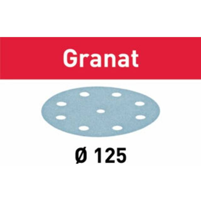 Festool 578353 240g 125mm Granat Abrasive Sanding Discs Box 50 Pieces